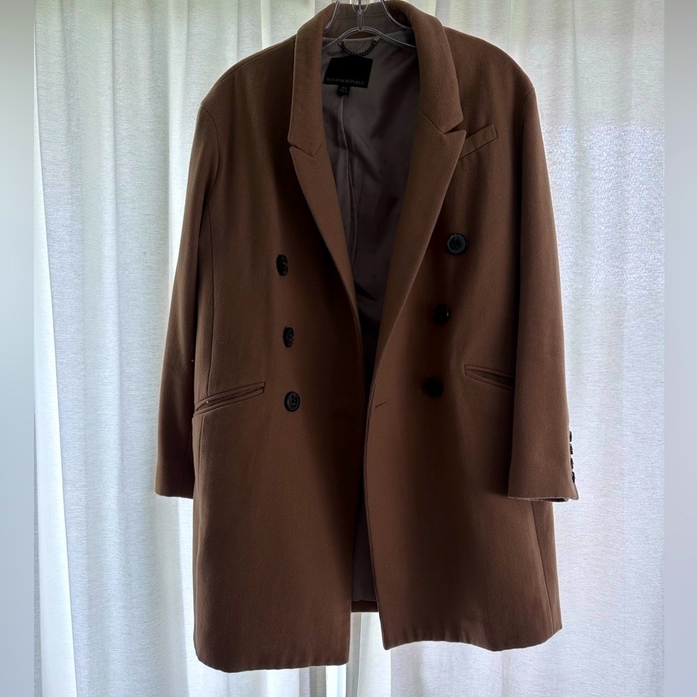 Banana republic camel coat